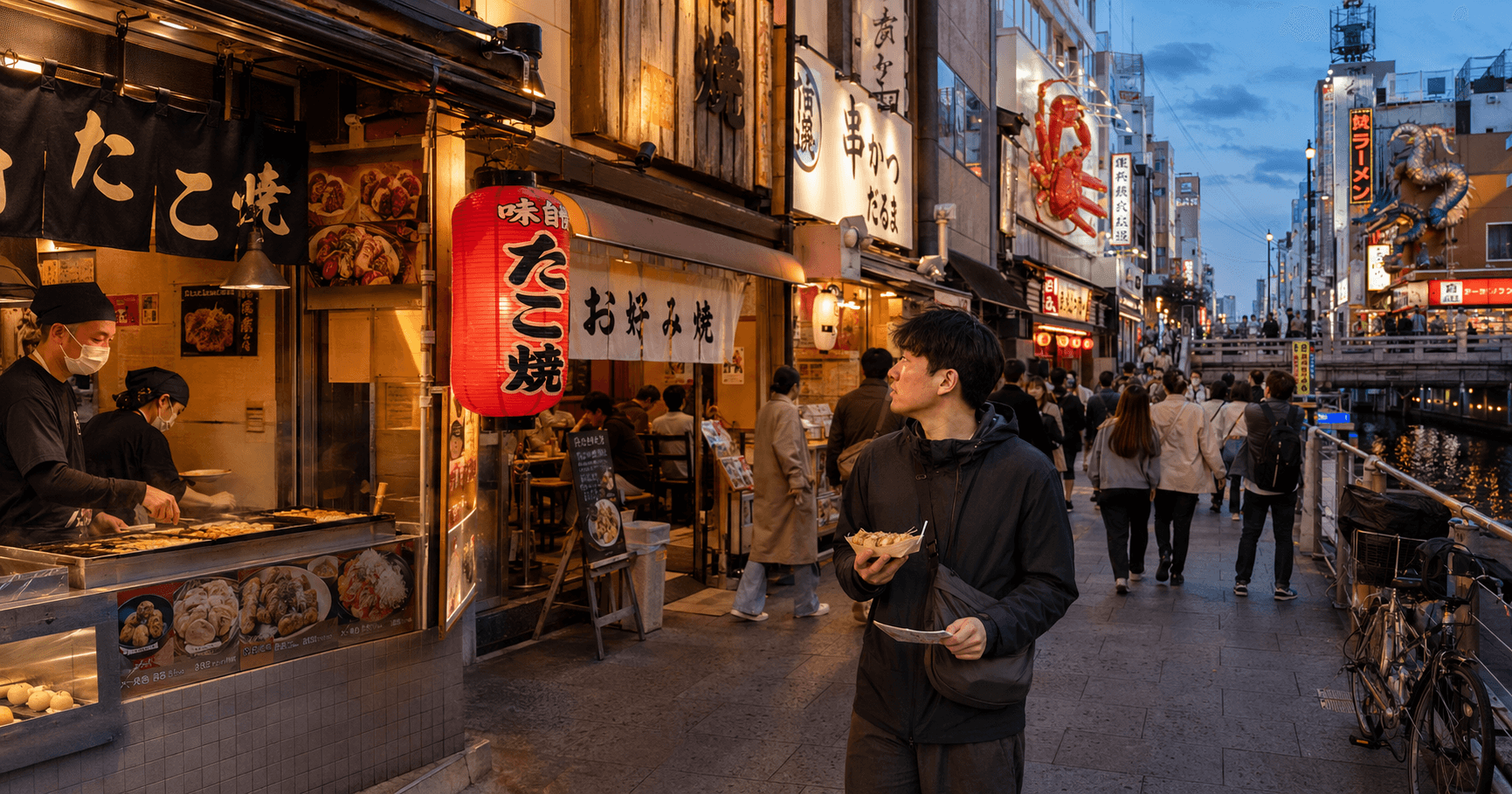 大阪道頓堀必吃美食 2025:10 道不能錯過的小吃與名店完整攻略